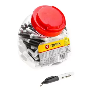Marker Permanentny Mini 14A895 Topex - 80 Sztuk. - Pozostałe wyposażenie warsztatu - miniaturka - grafika 1