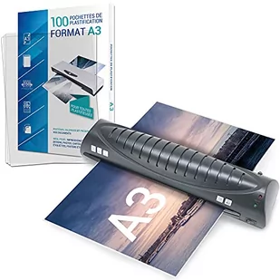 Texet a78211 – 29 V laminator Pro z 100 arkuszami A3 czarny - Laminatory - miniaturka - grafika 1