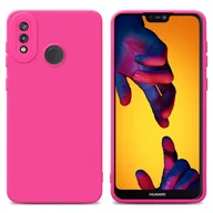 Etui i futerały do telefonów - Pokrowiec Cadorabo do Huawei P20 LITE 2018 / NOVA 3E z różowym silikonowym etui TPU na telefon komórkowy - miniaturka - grafika 1