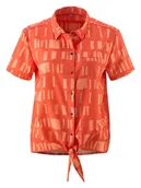 Koszulki sportowe damskie - Gonso Bluzka kolarska "Adventure" w kolorze pomarańczowym - miniaturka - grafika 1