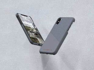 Nordic Elements Original Hel - Drewniane etui iPhone Xs Max (Mid Grey) - Etui i futerały do telefonów - miniaturka - grafika 4
