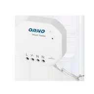 Systemy inteligentnych domów - Orno ORNO SMART HOME PRZEKAŹNIK PODTYNKOWY Z ODBIORNIKIEM RADIOWYM 1000W OR-SH-1736 OR-SH-1736 - miniaturka - grafika 1