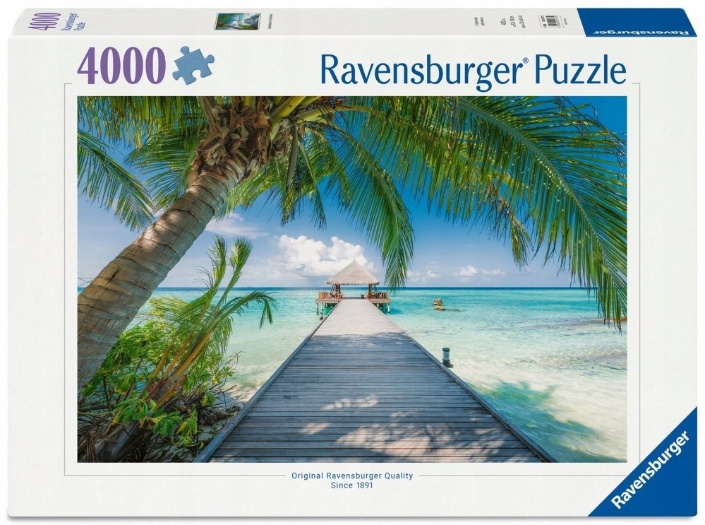 Puzzle 4000 Dream Beach in the Maldives