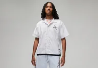 Koszulki męskie - Nike Air Jordan Sport Dna Statement Short Sleeve Top White - miniaturka - grafika 1