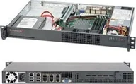Serwery - Serwer SuperMicro Supermicro Barebone SuperServer 1U Intel Atom C2758 8C/8T 2,4 GHz SYS-5018A-TN7B - miniaturka - grafika 1