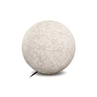 Lampy ogrodowe - Kula świecąca OGRODOWA FLORA L wodoodporna imitacja marmuru - miniaturka - grafika 1