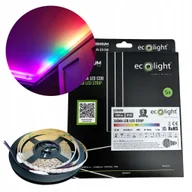 Taśmy LED - Taśma Led Cob Rgb Neon Pasek Led Kolorowa 5M 15W Multikolor 12V IP20 - miniaturka - grafika 1