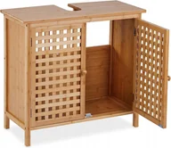 Szafki łazienkowe - Bambusowa Szafka Pod Umywalkę - miniaturka - grafika 1