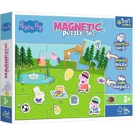 Puzzle - TREFL 93164 Puzzle magnetyczne - Zabawy Peppy - miniaturka - grafika 1
