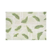 Maty antypoślizgowe - Mata łazienkowa Marino 45 x 65 cm zielone liście wielokolorowy - miniaturka - grafika 1