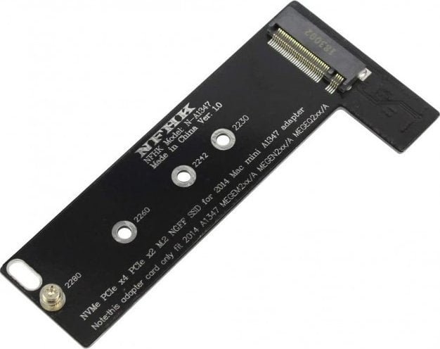 Renov8 M.2 M-key NVMe SSD adapter for Mac mini A1347 R8-A1347-M2MK
