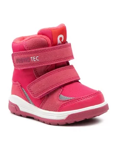 Buty dla dziewczynek - Reima Śniegowce Qing 5400026A Różowy - grafika 1