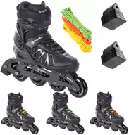 Rolki - Pro Set Rolki Regulowane Raven Expert Black 40-43 - miniaturka - grafika 1