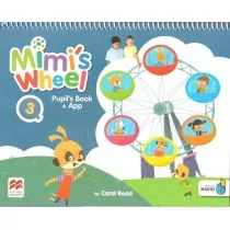 Mimis Wheel 3 PB + kod do NAVIO MACMILLAN Carol Read - Książki do nauki języka angielskiego - miniaturka - grafika 1