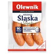 Kiełbasa i wędliny - Olewnik Kiełbasa śląska z szynki 500 g - miniaturka - grafika 1