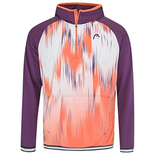 Head Męska bluza z kapturem Topspin, Flamingo, M - Bluzy męskie - miniaturka - grafika 1