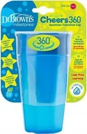 Kubki dla dzieci - Dr Browns Kubek niekapek 360 300ml niebieski (TC01040) - miniaturka - grafika 1