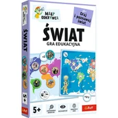 Gry planszowe - Mały odkrywca - Świat Trefl - gra planszowa - miniaturka - grafika 1