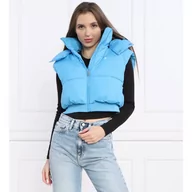 Kamizelki damskie - CALVIN KLEIN JEANS Bezrękawnik LIGHTWEIGHT | Cropped Fit - miniaturka - grafika 1