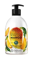 Mydła - BARWA Naturalna Mydło w płynie do rąk i ciała nawilżająco-odżywcze Mango 500 ml - miniaturka - grafika 1