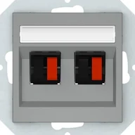 Gniazdka elektryczne - Harry Potter AUDIO SOCKET GREY GL04-02 QR1000 - miniaturka - grafika 1