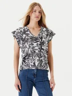 Koszulki i topy damskie - United Colors Of Benetton T-Shirt 3SEBD10AE Szary Relaxed Fit - miniaturka - grafika 1