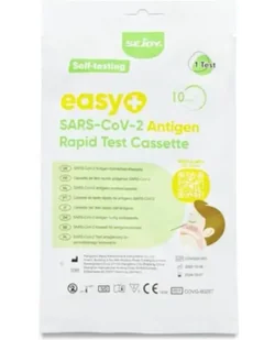 Test Easy+ Sars-CoV-2 Antigen Rapid, 1sztuka - Testy ciążowe i diagnostyczne - miniaturka - grafika 1