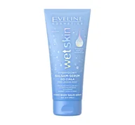 Balsamy i kremy do ciała - Eveline Wet Skin nawilżający balsam-serum do ciała nadający "mokry" efekt 200ml - miniaturka - grafika 1