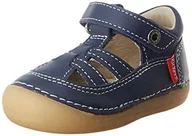 Buty dla dziewczynek - Kickers Półbuty dziecięce SUSHY dla dziewczynek, Niebieski granatowy 102, 26 EU - miniaturka - grafika 1