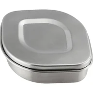Lunch boxy - Pojemnik Na Lunch Lub Przekąski, Stal Nierdzewna, 0,35 L, 10,5 X 10,5 X 5 Cm - miniaturka - grafika 1