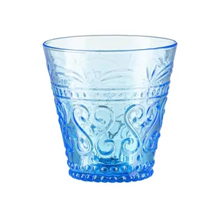 Szklanka niebieska 250 ml 9 cm fiorinovilla italia - Szklanki - miniaturka - grafika 1