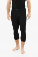 Pozostała odzież narciarska - Getry termoaktywne męskie Viking Eiger 2.0 Pants 3/4 Bamboo 0908 czarno-szary XXXL - miniaturka - grafika 1