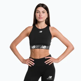 Biustonosz fitness New Balance Relentless Crop Bra back - Bielizna sportowa damska - miniaturka - grafika 1