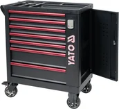 Pozostałe wyposażenie warsztatu - Szafka Serwisowa 7 Szuflad Led Sejf Zamek Szyfr - miniaturka - grafika 1