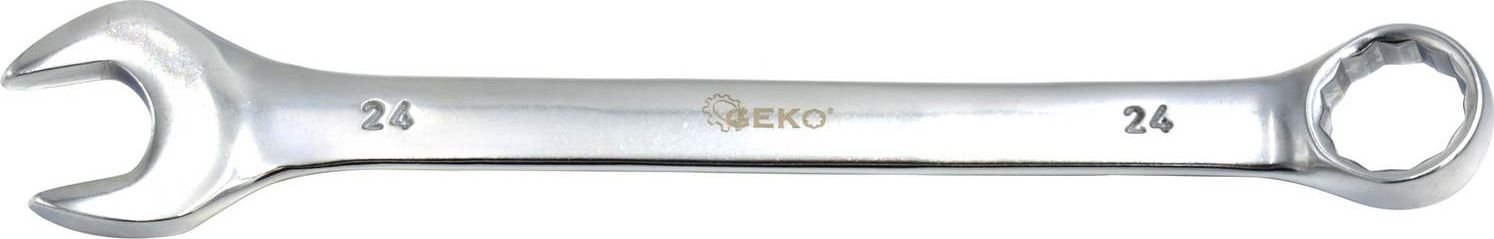 Geko Klucz pł.-oczk. polerowany 23mm prosty 20/100