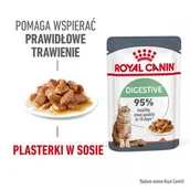 Mokra karma dla kotów - ROYAL CANIN Care Digest Sensitive w sosie 12x85 g - miniaturka - grafika 1