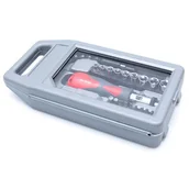 Śrubokręty - Proline Komplet: wkrętak, Bity, Nasadki, Wałek Giętki 10008 - miniaturka - grafika 1