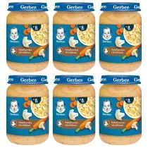 Gerber Zupka kalafiorowa z królikiem dla niemowląt po 8 miesiącu zgrzewka 6 x 190 g - Dania dla dzieci - miniaturka - grafika 1