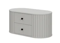 Szafki łazienkowe - Kaszmirowa szafka łazienkowa pod umywalkę D0-W66 - miniaturka - grafika 1