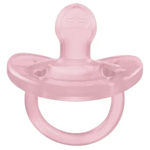 175369 SMOCZEK PF SOFT 6-18M 2SZT RÓŻOWY - Smoczki uspokajające - miniaturka - grafika 1
