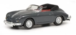 Schuco Porsche 356 Cabrio  Grey 1:87 452644200 - Samochody i pojazdy dla dzieci - miniaturka - grafika 1