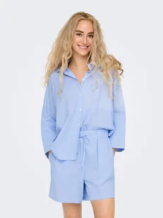 ONLY Szorty w kolorze błękitnym - Spodenki damskie - miniaturka - grafika 1