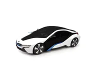 Zabawki zdalnie sterowane - BMW I8 R/C skala1:24  Rastar 48400 samochód sterowany biały - miniaturka - grafika 1
