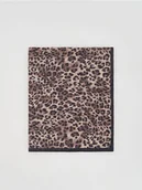 Czapki damskie - Reserved - Szal w panterkę - wielobarwny - miniaturka - grafika 1