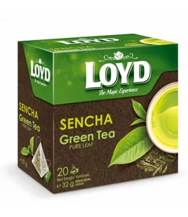 Loyd Tea Herbata zielona liściasta SENCHA (20 torebek) - Herbata - miniaturka - grafika 1
