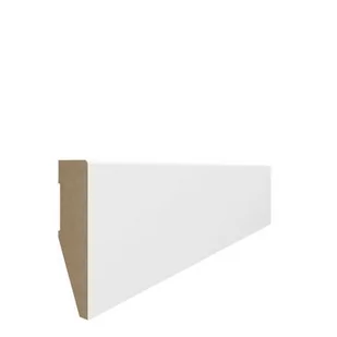 Listwa przypodłogowa Evera 101 2400x65x16 biała - Listwy przypodłogowe - miniaturka - grafika 1