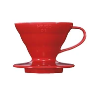 Akcesoria i części AGD - Hario ceramiczny Drip V60-02 Czerwony - miniaturka - grafika 1