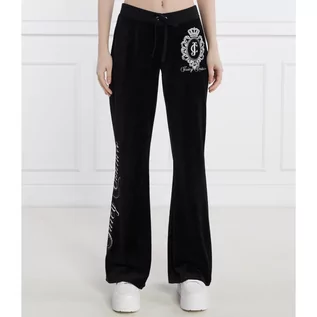 Dresy damskie - Juicy Couture Spodnie dresowe | flare fit - grafika 1