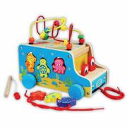 Zabawki zręcznościowe - Smily Play Zabawka edukacyjna Auto 5w1 - miniaturka - grafika 1