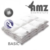 Kołdry - Kołdra zimowa BASIC PLUS PUCH GĘSI 70% AMZ 135x200 - miniaturka - grafika 1
